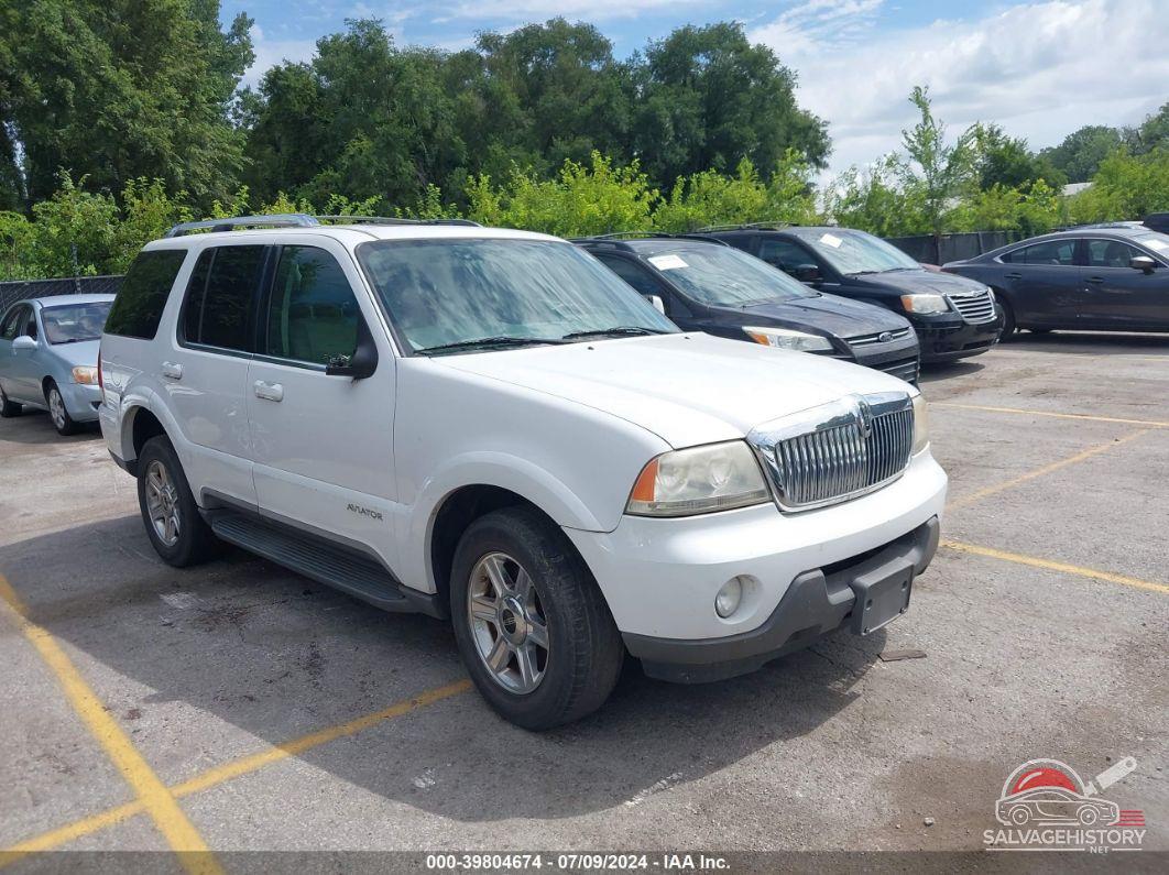 5LMEU88H75ZJ23938 2005 LINCOLN AVIATOR photo no. 6