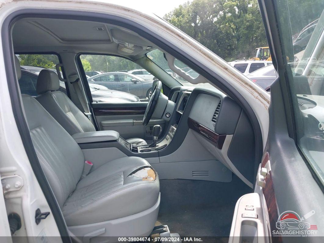 5LMEU88H75ZJ23938 2005 LINCOLN AVIATOR photo no. 5