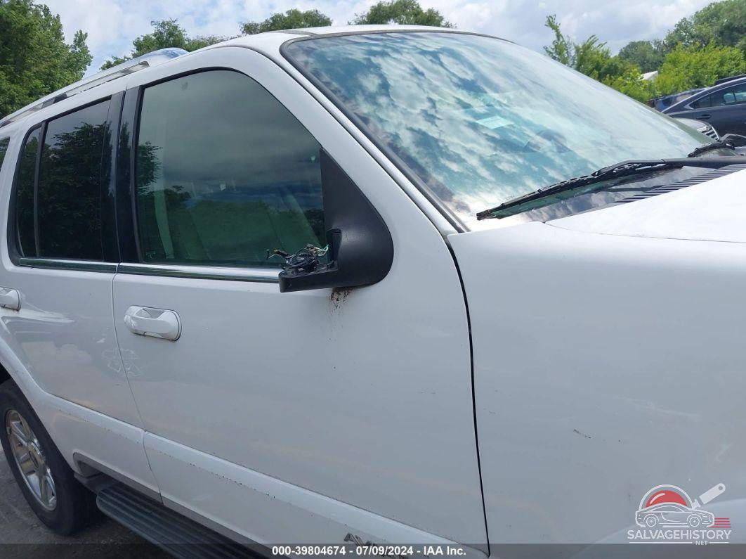 5LMEU88H75ZJ23938 2005 LINCOLN AVIATOR photo no. 6