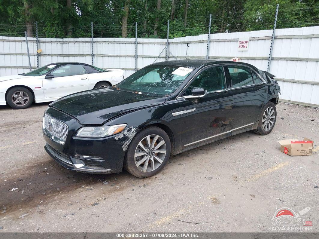 1LN6L9PK4H5607400 2017 LINCOLN CONTINENTAL photo no. 2