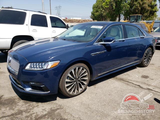1LN6L9BC3H5602687 2017 LINCOLN CONTINENTL photo no. 4