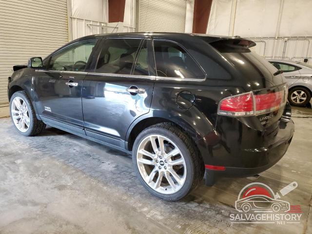 2LMDJ8JC4ABJ17392 2010 LINCOLN MKX photo no. 2