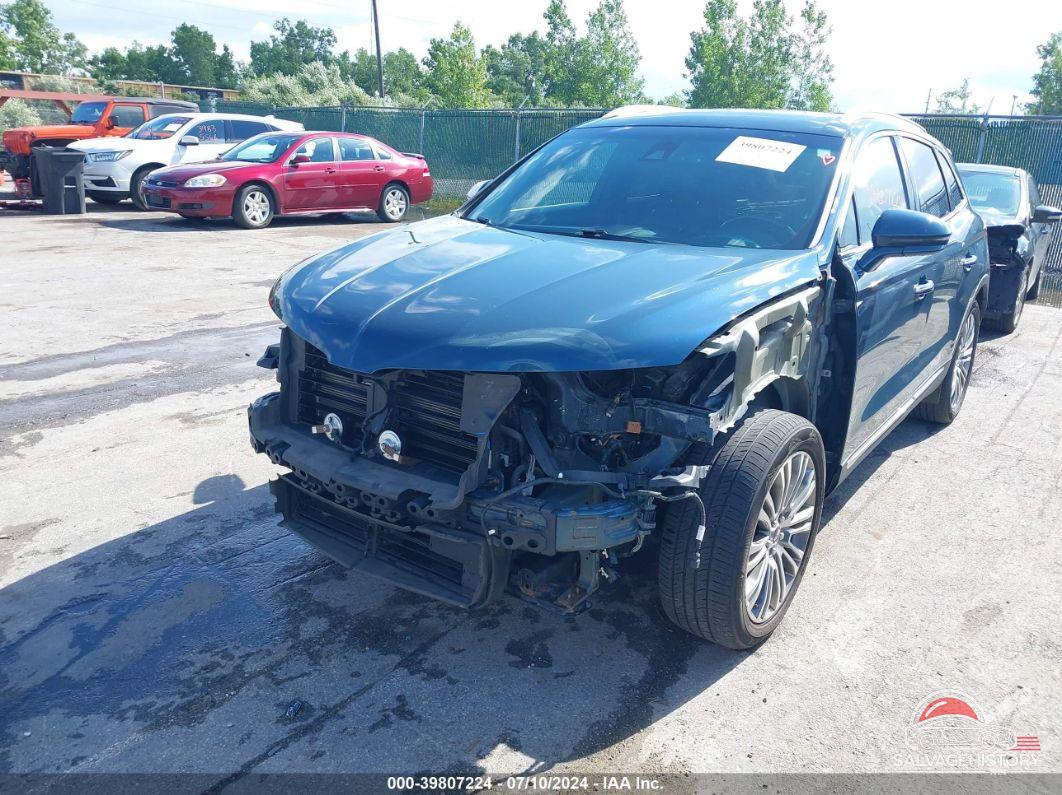 2LMPJ8LRXGBL74483 2016 LINCOLN MKX photo no. 6