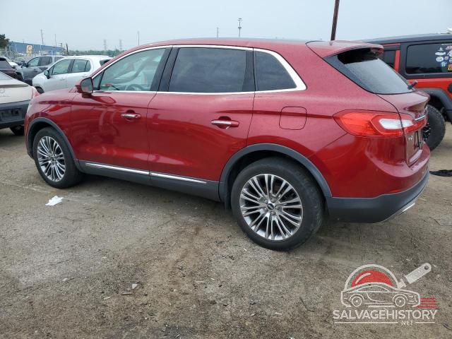 2LMTJ8LR3GBL79264 2016 LINCOLN MKX photo no. 2