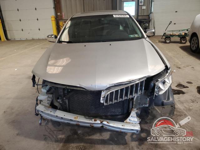 3LNHL2GC9AR609333 2010 LINCOLN MKZ photo no. 5