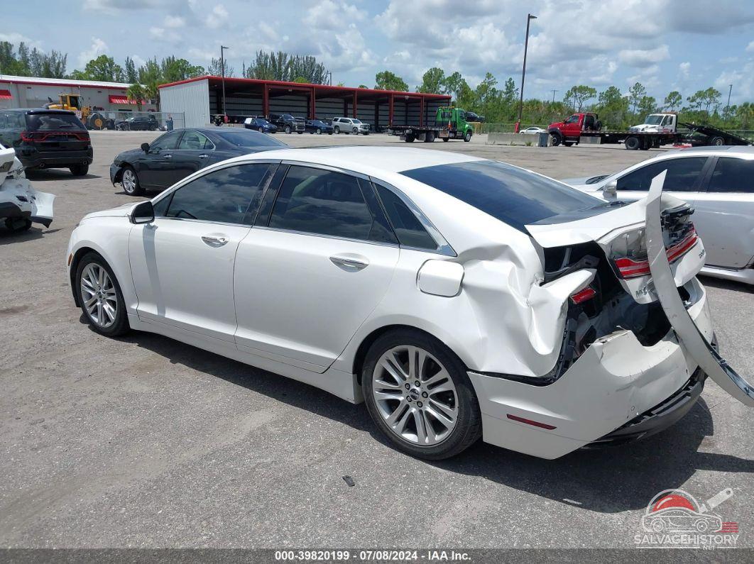 3LN6L2J93ER833014 2014 LINCOLN MKZ photo no. 3