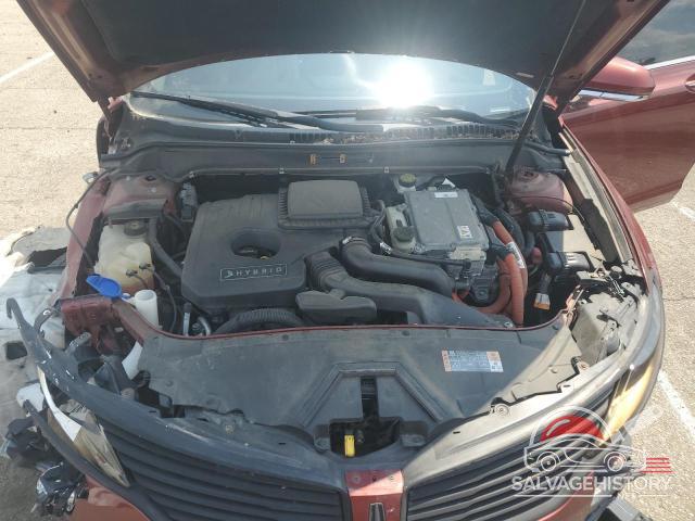 3LN6L2LU7ER800678 2014 LINCOLN MKZ photo no. 11