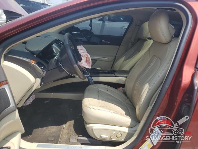 3LN6L2LU7ER800678 2014 LINCOLN MKZ photo no. 7