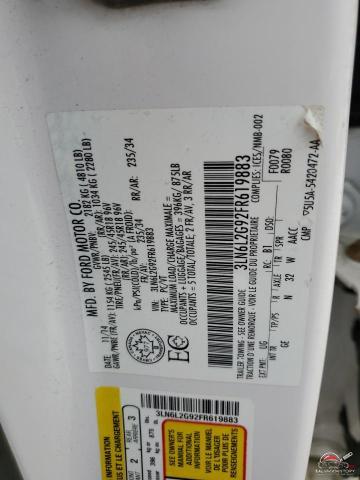 3LN6L2G92FR619883 2015 LINCOLN MKZ photo no. 12