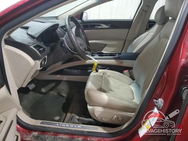 3LN6L2JK0GR622990 2016 LINCOLN MKZ photo no. 7