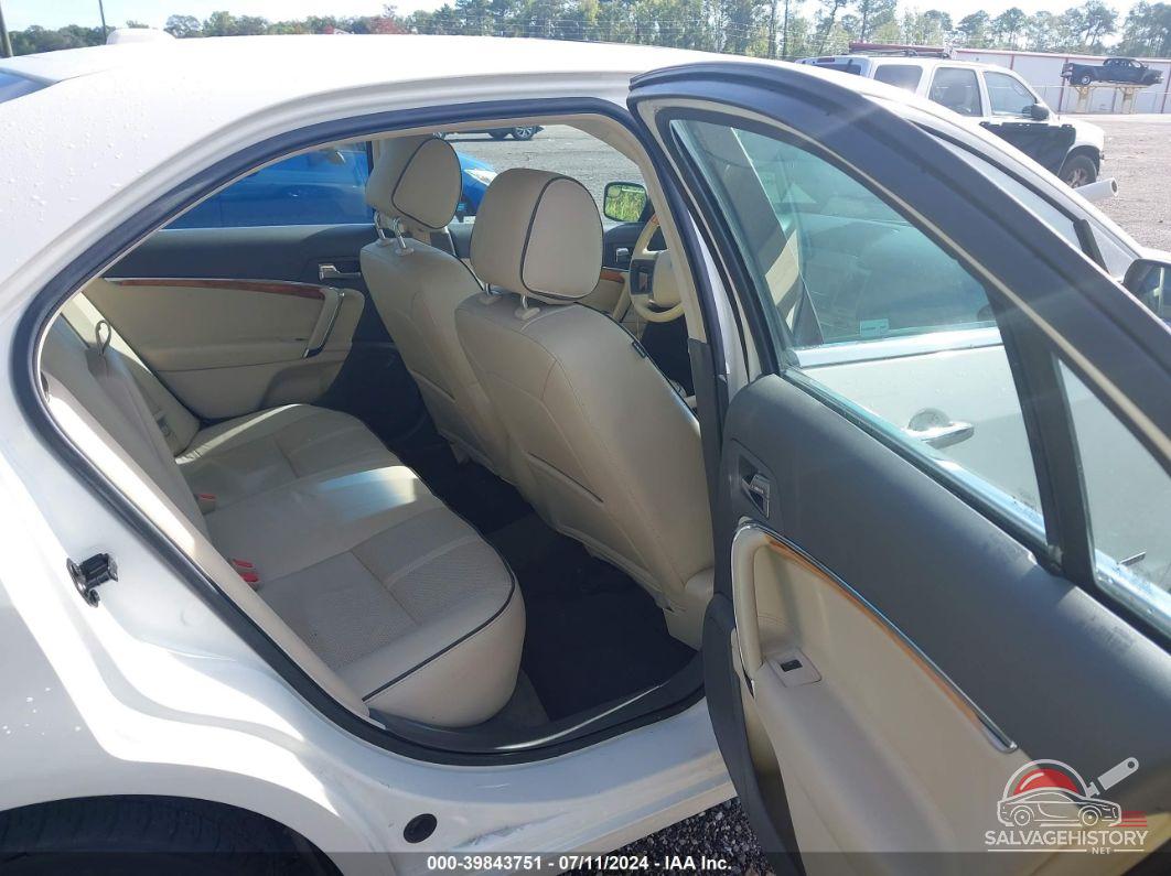 3LNDL2L32CR834264 2012 LINCOLN MKZ HYBRID photo no. 8