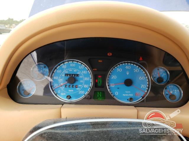 ZAMBC38A650016883 2005 MASERATI ALL MODELS photo no. 9