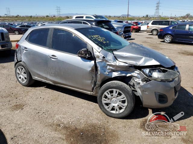 JM1DE1HZ8B0128615 2011 MAZDA 2 photo no. 4