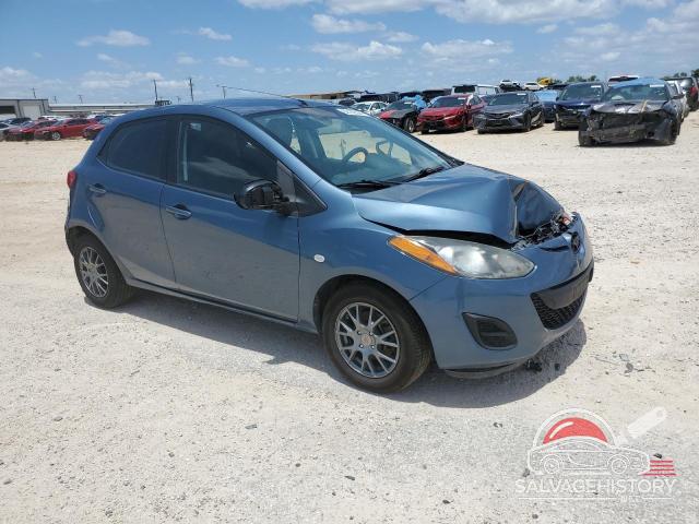 JM1DE1KY1E0178129 2014 MAZDA 2 photo no. 4