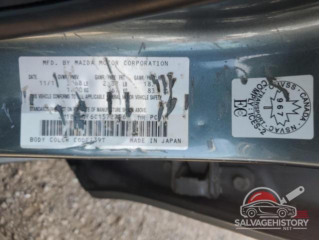 JM1BL1UF6C1572256 2012 MAZDA 3 photo no. 12