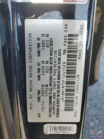 JM1BM1M7XF1241528 2015 MAZDA 3 photo no. 12
