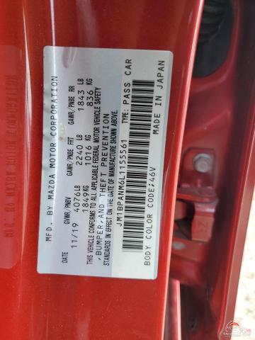 JM1BPANM6L1155561 2020 MAZDA 3 photo no. 12