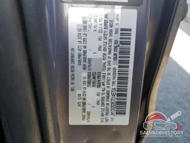 JM1CR293570146724 2007 MAZDA 5 photo no. 13