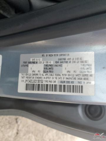 JM1CW2CL8C0136152 2012 MAZDA 5 photo no. 12