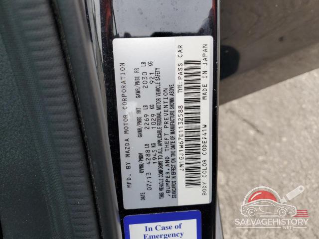 JM1GJ1W67E1132588 2014 MAZDA 6 photo no. 13