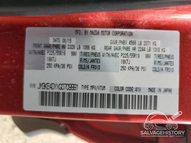 JM3KE4DYXG0709991 2016 MAZDA CX-5 photo no. 14
