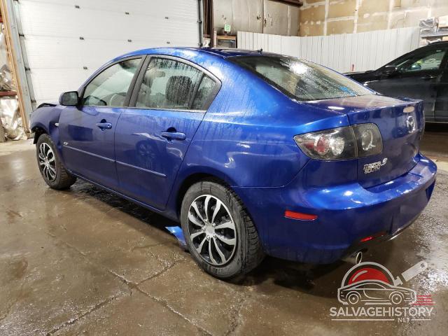 JM1BK323181841343 2008 MAZDA MAZDA3 photo no. 2