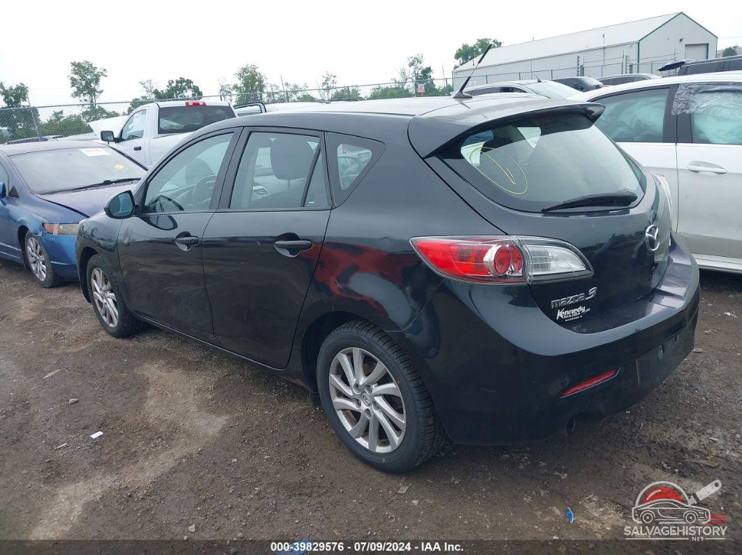 JM1BL1L78C1648425 2012 MAZDA MAZDA3 photo no. 3