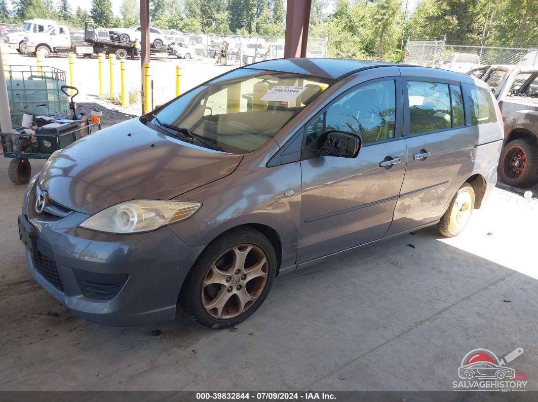 JM1CR293390341076 2009 MAZDA MAZDA5 photo no. 2