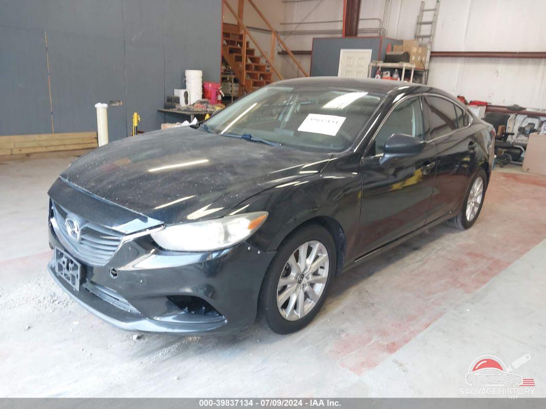 JM1GJ1U55G1418212 2016 MAZDA MAZDA6 photo no. 2