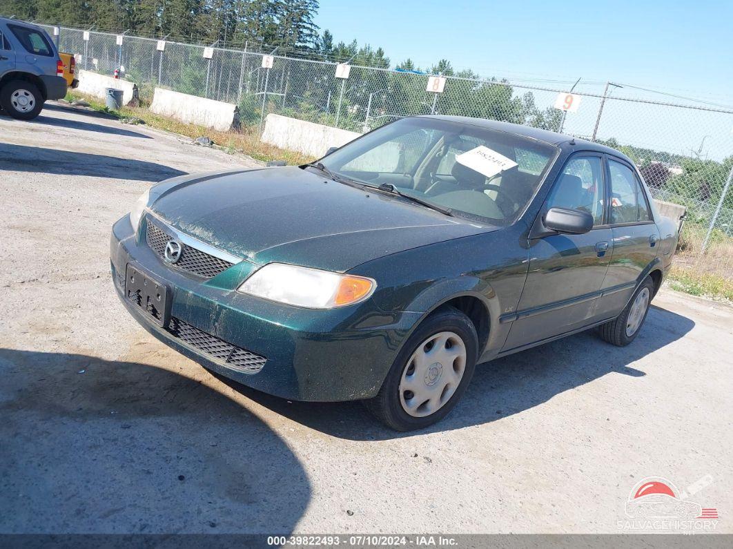 JM1BJ222210447494 2001 MAZDA PROTEGE photo no. 2