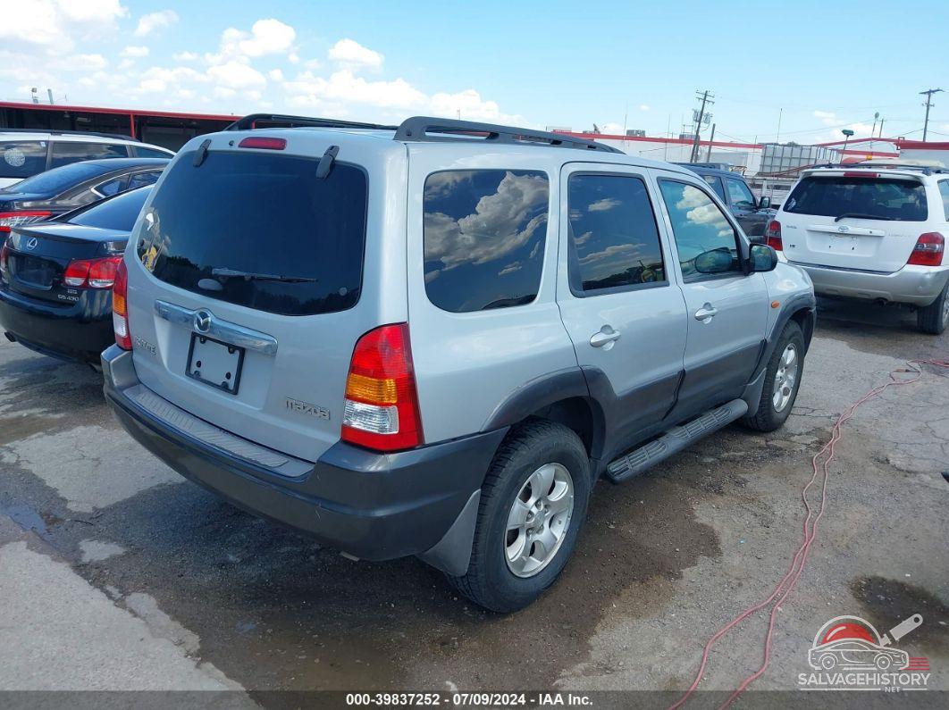 4F2CZ061X3KM32722 2003 MAZDA TRIBUTE photo no. 4