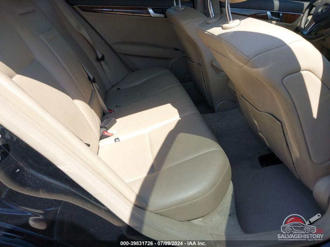 WDDGF4HB8CA608086 2012 MERCEDES-BENZ C 250 photo no. 8