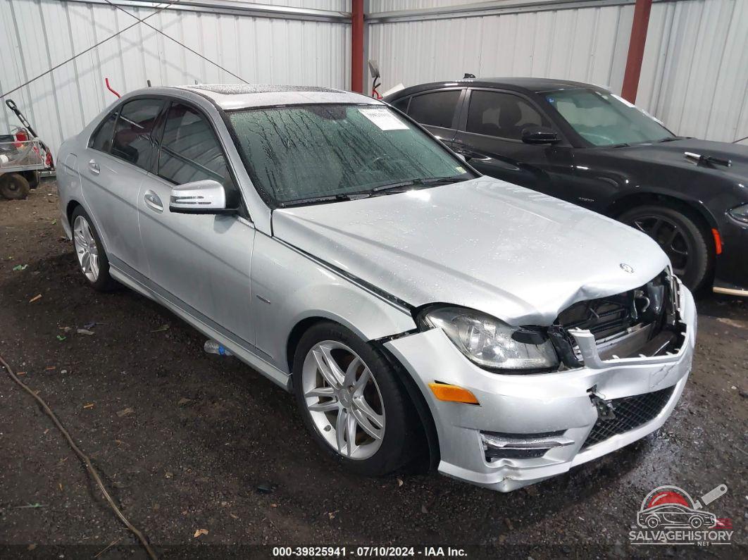 WDDGF4HBXCR196450 2012 MERCEDES-BENZ C 250 photo no. 8