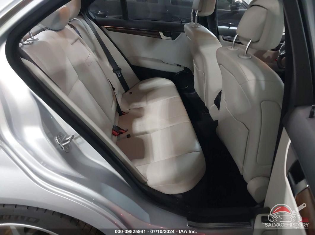 WDDGF4HBXCR196450 2012 MERCEDES-BENZ C 250 photo no. 8