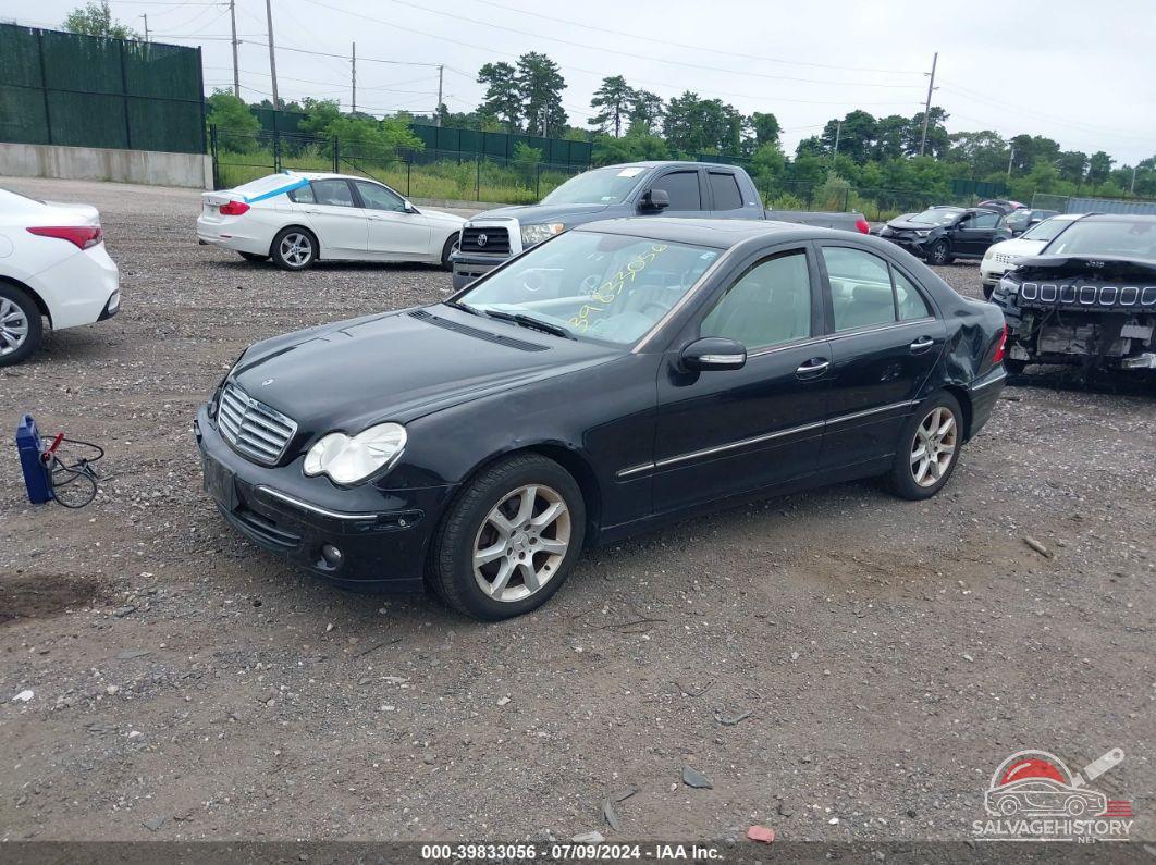 WDBRF92H17F881598 2007 MERCEDES-BENZ C 280 photo no. 2