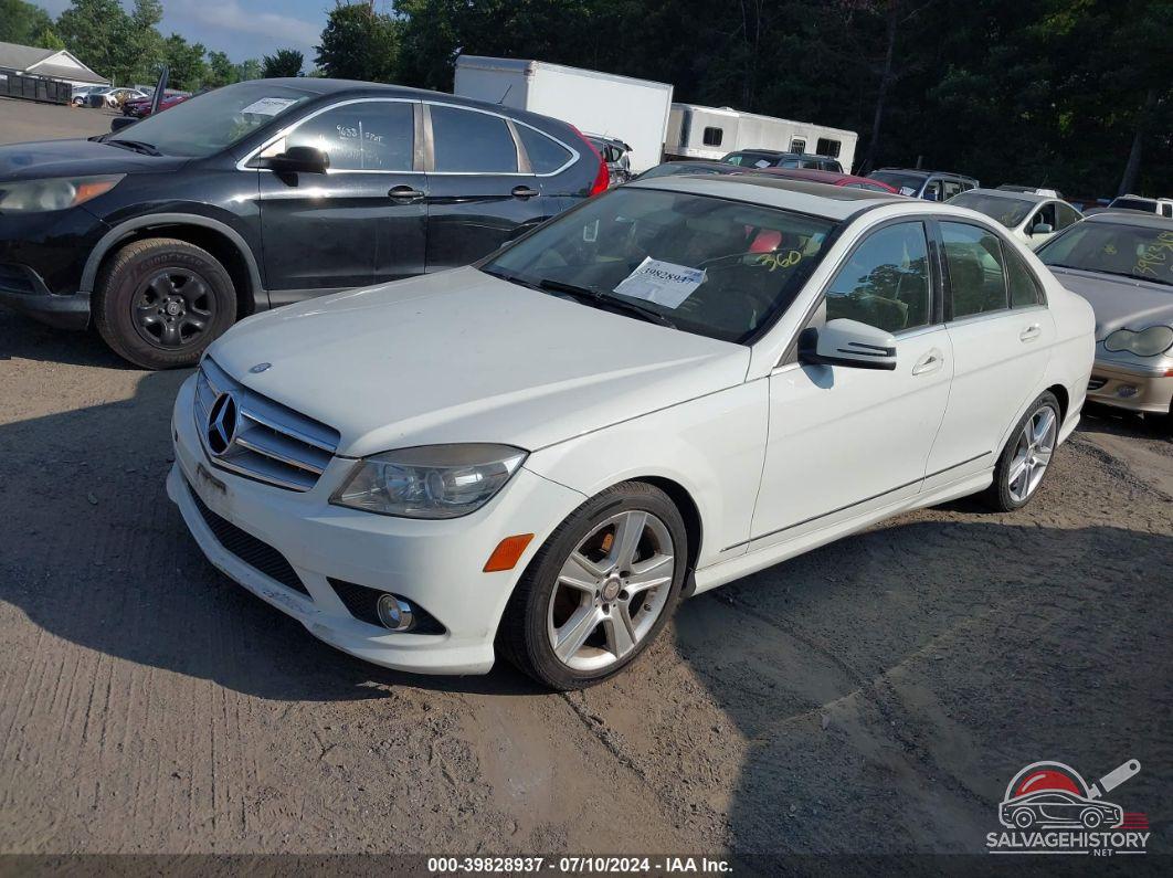 WDDGF8BB5AR105727 2010 MERCEDES-BENZ C 300 photo no. 2
