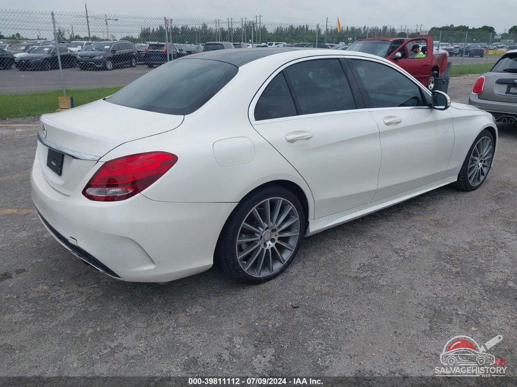 55SWF4JB9FU056933 2015 MERCEDES-BENZ C 300 photo no. 4