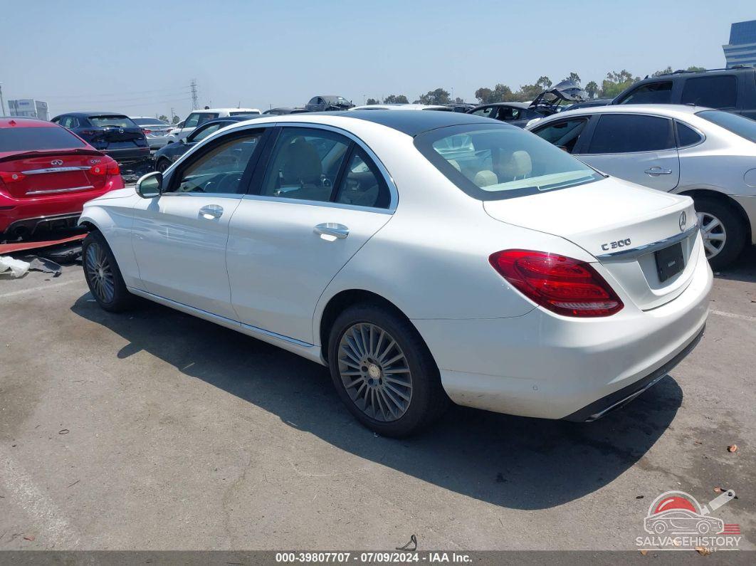 55SWF4KB8FU035666 2015 MERCEDES-BENZ C 300 photo no. 3