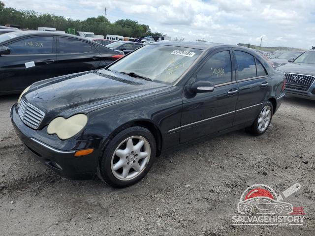 WDBRF61J43A504712 2003 MERCEDES-BENZ C-CLASS photo no. 4