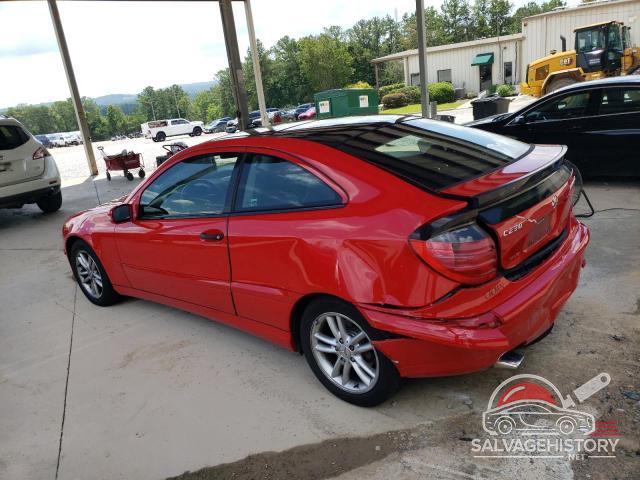 WDBRN40J23A411311 2003 MERCEDES-BENZ C-CLASS photo no. 2