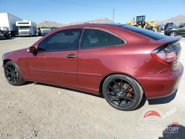 WDBRN40J53A377168 2003 MERCEDES-BENZ C-CLASS photo no. 2