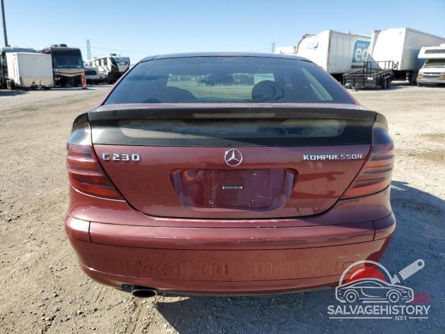 WDBRN40J53A377168 2003 MERCEDES-BENZ C-CLASS photo no. 6