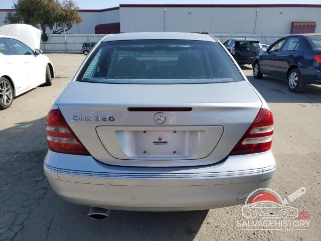 WDBRF52HX6A887050 2006 MERCEDES-BENZ C-CLASS photo no. 6