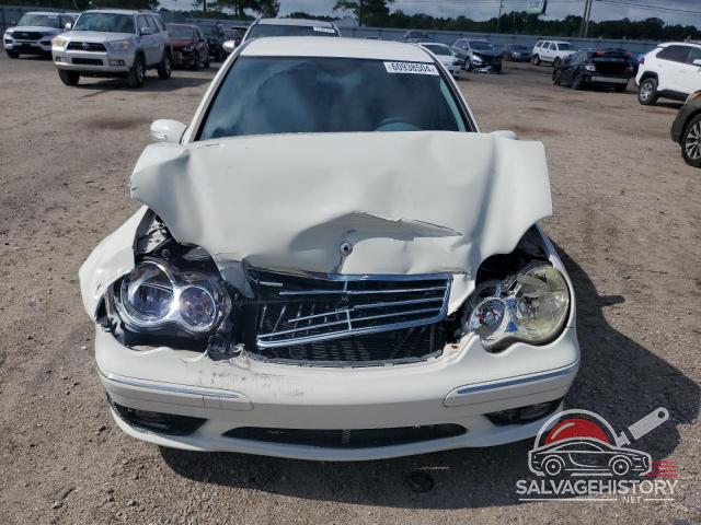 WDBRF52H07F863425 2007 MERCEDES-BENZ C-CLASS photo no. 5