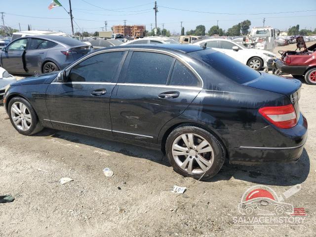 WDDGF54X28F122195 2008 MERCEDES-BENZ C-CLASS photo no. 2