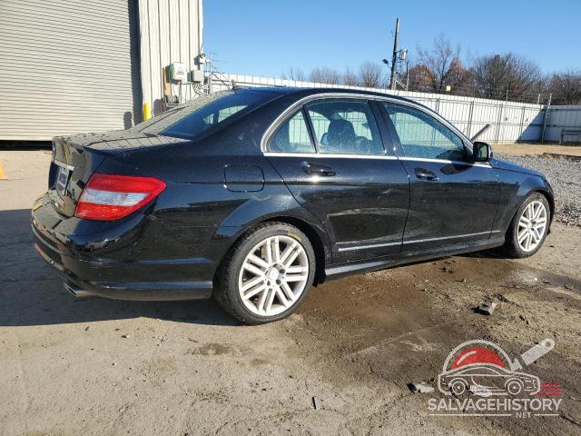 WDDGF54X79R080672 2009 MERCEDES-BENZ C-CLASS photo no. 3