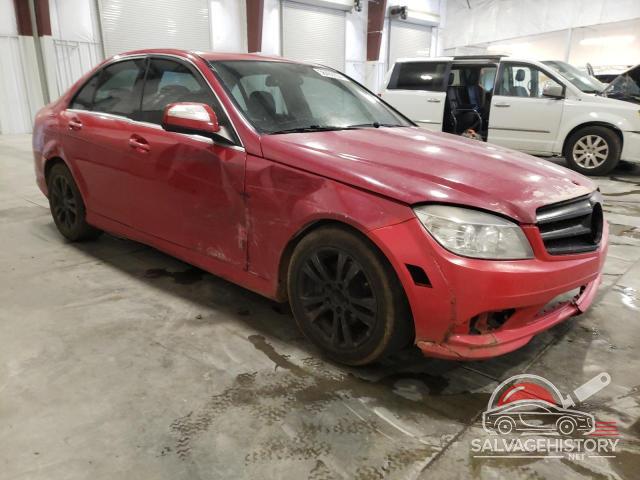 WDDGF81X09F217460 2009 MERCEDES-BENZ C-CLASS photo no. 4