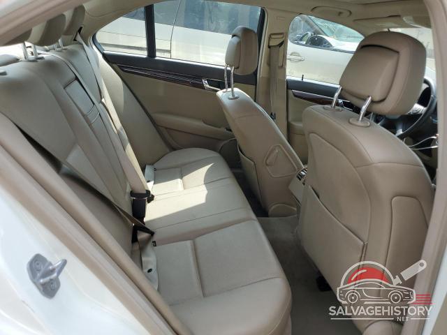 WDDGF81X69R069328 2009 MERCEDES-BENZ C-CLASS photo no. 10