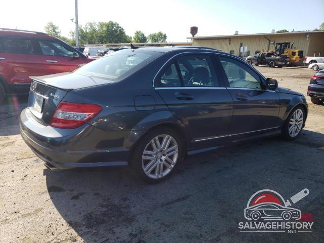 WDDGF81X79R070519 2009 MERCEDES-BENZ C-CLASS photo no. 3