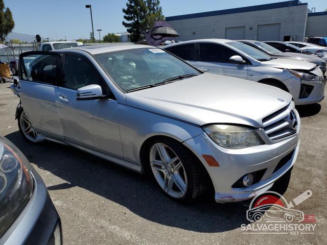 WDDGF5EB6AR104600 2010 MERCEDES-BENZ C-CLASS photo no. 4